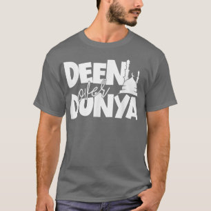 Muslimsk motivation som säger islamiskt citat Deen T Shirt