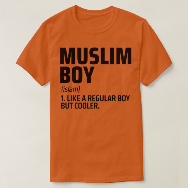 muslimsk pojke islamiska konstcitat 1 t shirt (Design framsida)