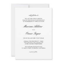 Muslimska bröllop i klassisk Elegant