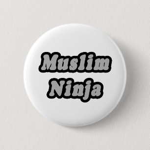 Muslimska ninja knapp