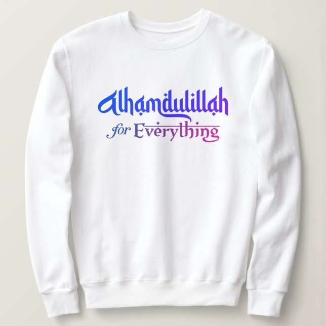 Muslimska Ummah Umrah Hajj Ramadan Eid Alhamdulill T Shirt (Design framsida)
