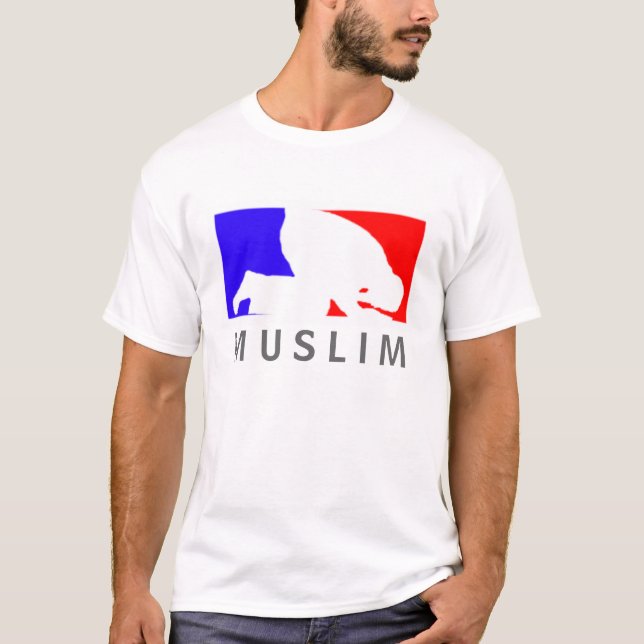 Muslimsport Tee Shirt (Framsida)
