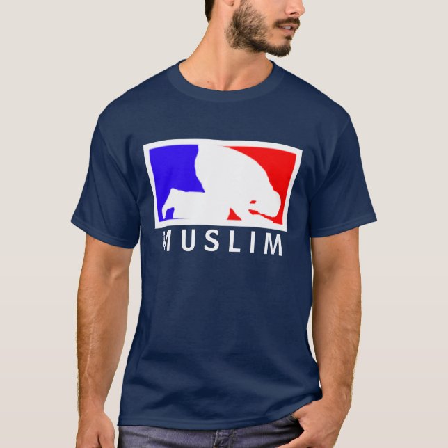Muslimsport Tee Shirt (Framsida)