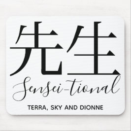 Musmatt "Sensei-tional/lärare" Musmatta