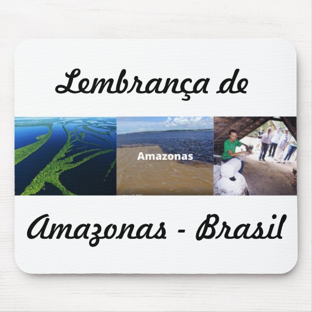 Musmatt souvenir från Amazonas Musmatta (Framsidan)