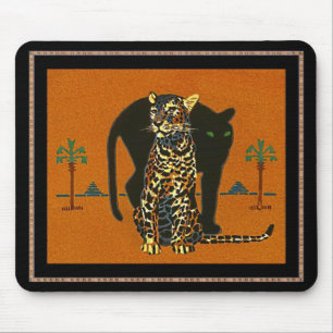 Musmatt Vintage Art Leopard Musmatta