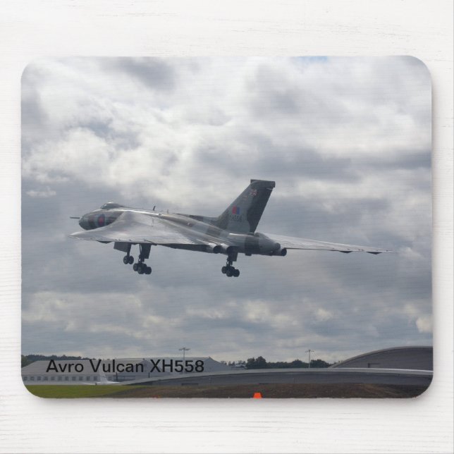 Musmatta Avro Vulcan XH558 (Framsidan)