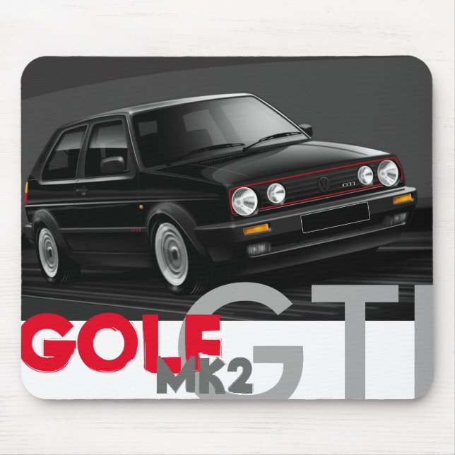 Musmatta för Golf GTI Mk2 (Framsidan)