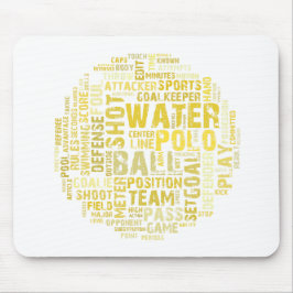Musmatta för moln för vattenPoloord