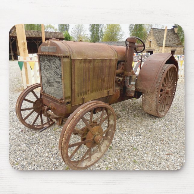 Musmatta för traktor med vintage (Framsidan)