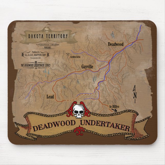Musmatta i Deadwood Undertaker Series (Framsidan)