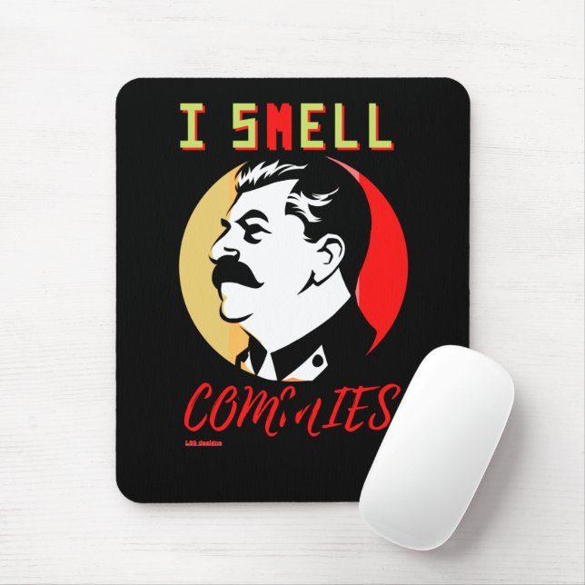 musmatta "I SMELL COMMIES 3 STALIN" (Med mus)
