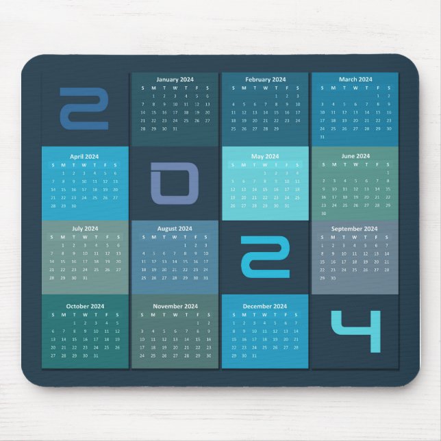 Musmatta - kalender 2024 (Framsidan)
