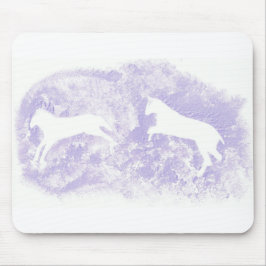 Musmatta med Abstrakt Horse Design