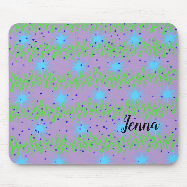 Musmatta med blå stjärna (Framsidan)