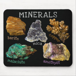 Musmatta med blandad Sten-mineraler