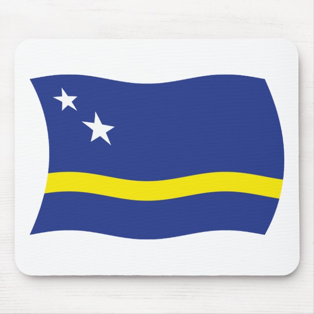 Musmatta med Curacaos flagga (Framsidan)