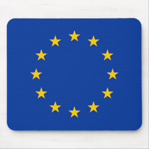 Musmatta med EU-Flagga