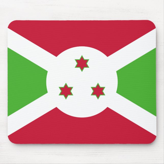 Musmatta med Flagga av Burundi (Framsidan)