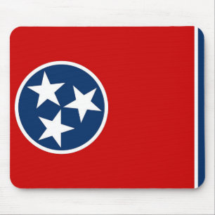 Musmatta med Flagga av Tennessee-staten - USA