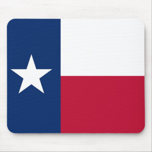 Musmatta med Flagga Texas State - USA