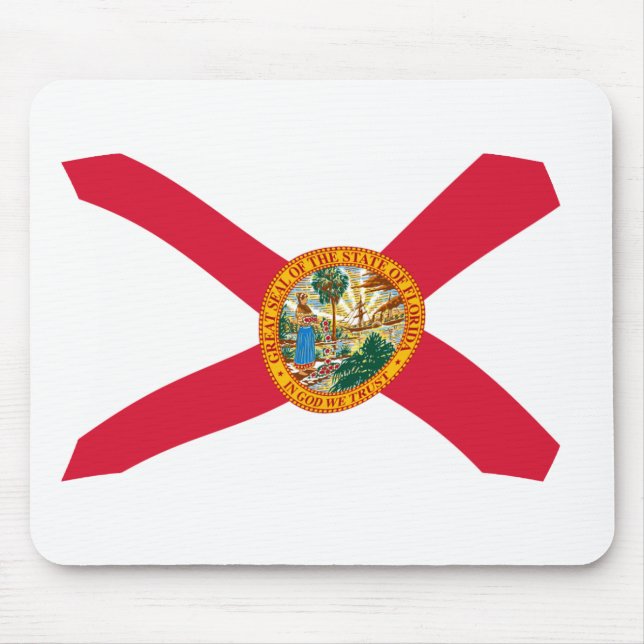 Musmatta med Floridas flagga (Framsidan)