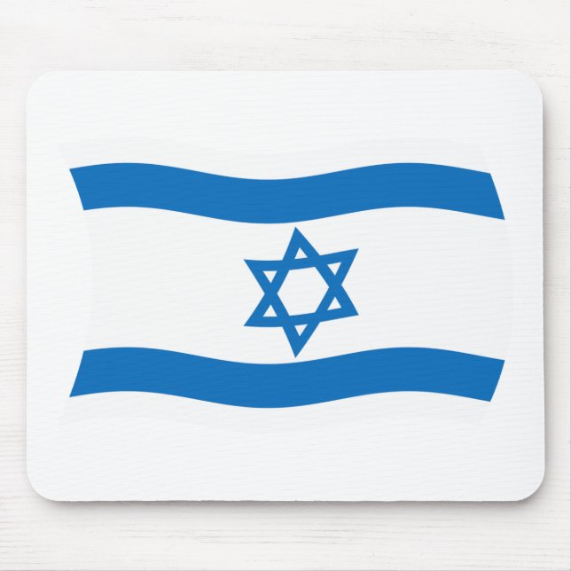 Musmatta med Israels flagga (Framsidan)