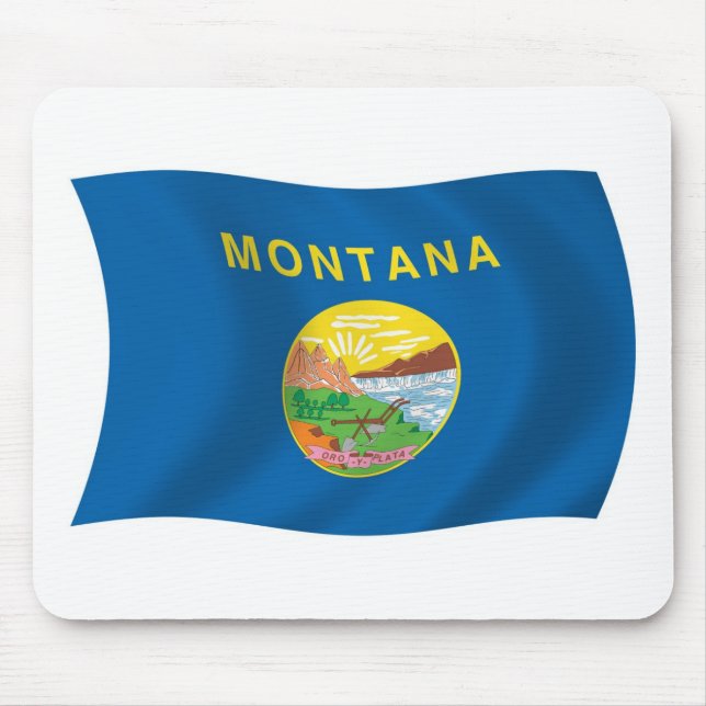 Musmatta med Montanas flagga (Framsidan)