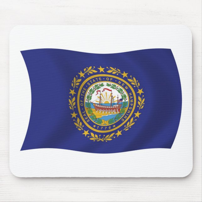 Musmatta med New Hampshires flagga (Framsidan)