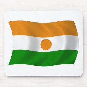 Musmatta med Nigerflagga