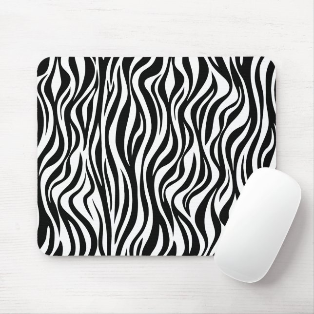 Musmatta med zebraskinnstryck (Med mus)