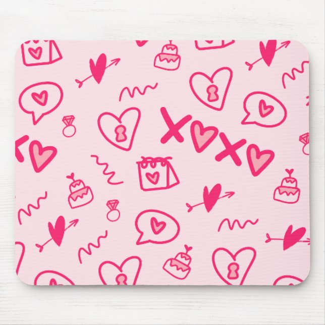 Musmatta och skrivbordsmattor (Framsidan)