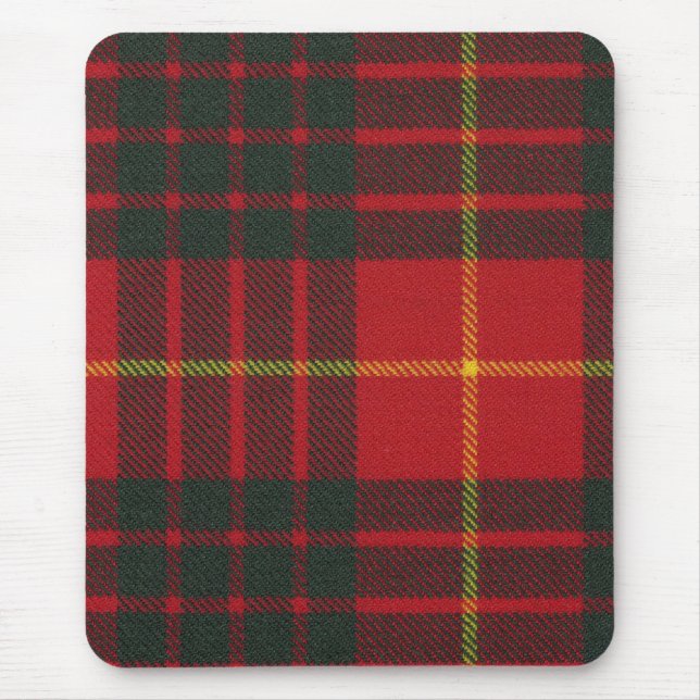 Musmattad Cameron Clan Modern Tartantryck Musmatta (Framsidan)