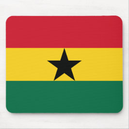 Musmattan med Flagga av Ghana Musmatta