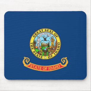 Musmattan med Flagga Idaho State - USA Musmatta
