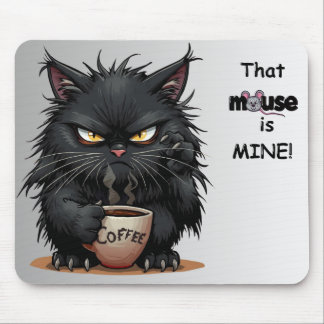 Musmattor för kaffekopp katt