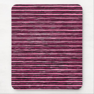 Musmattor, Målade ränder, Rosa och Magenta Musmatta