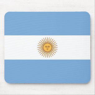 Musmattor med Flagga av Argentina