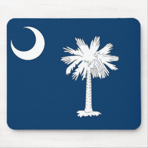Musmattor med Flagga av South Carolina State - USA