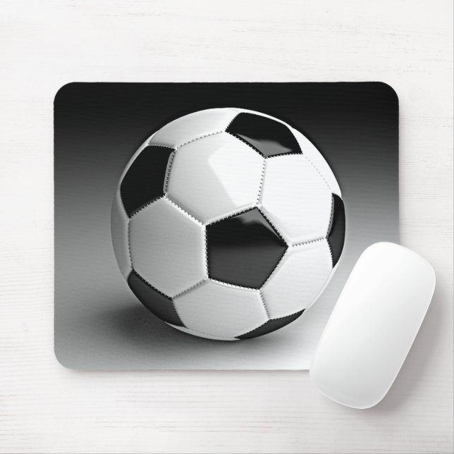 Musmattor Med Svart Och Vit Fotboll (Med mus)