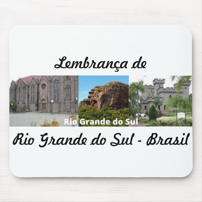 Musmattor souvenir från Rio Grande do Sul - Brasil (Framsidan)