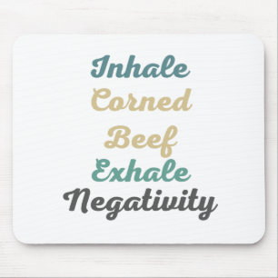 Muspad för inhale Corned Beef Exhale-negativ Musmatta