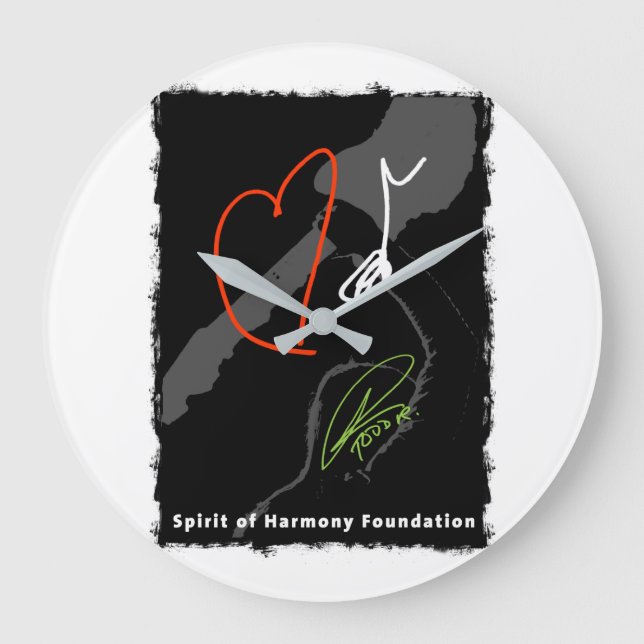 muspekaren i Kärlek Stor Klocka (Framsida)