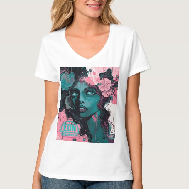 MUSSA FLORAL T SHIRT (Framsida)