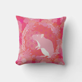 Mussblomma av liv kudde