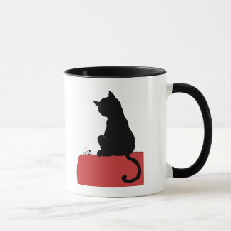 Musse Kärlek Black Cat Two Tone Mugg