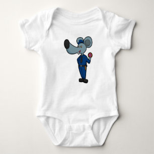 Musse som polis med Donut T Shirt