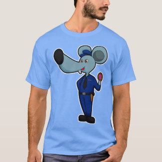 Musse som polis med Donut T Shirt