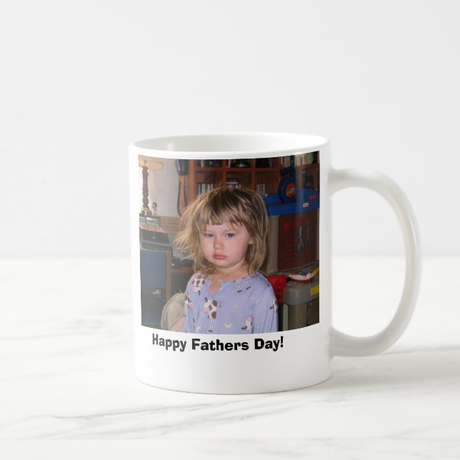 mussed lycklig fars dag! kaffemugg (Höger)