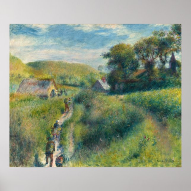 Mussel Harvest - Auguste Renoir Fine Art Poster (Framsidan)